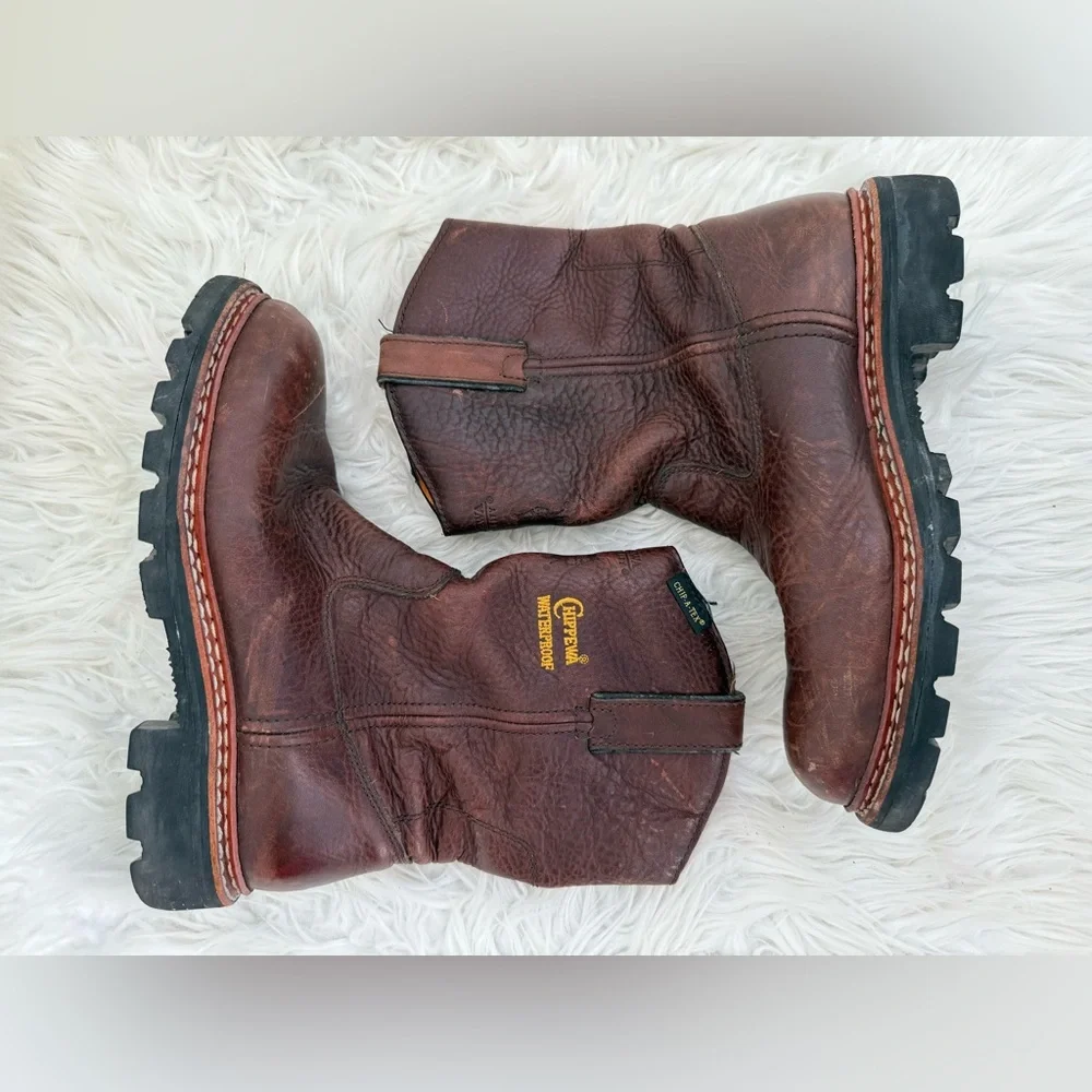 Chippewa Boots: Norwegian Welt Wellington Work Boots 25975 - Picture 2 of 7